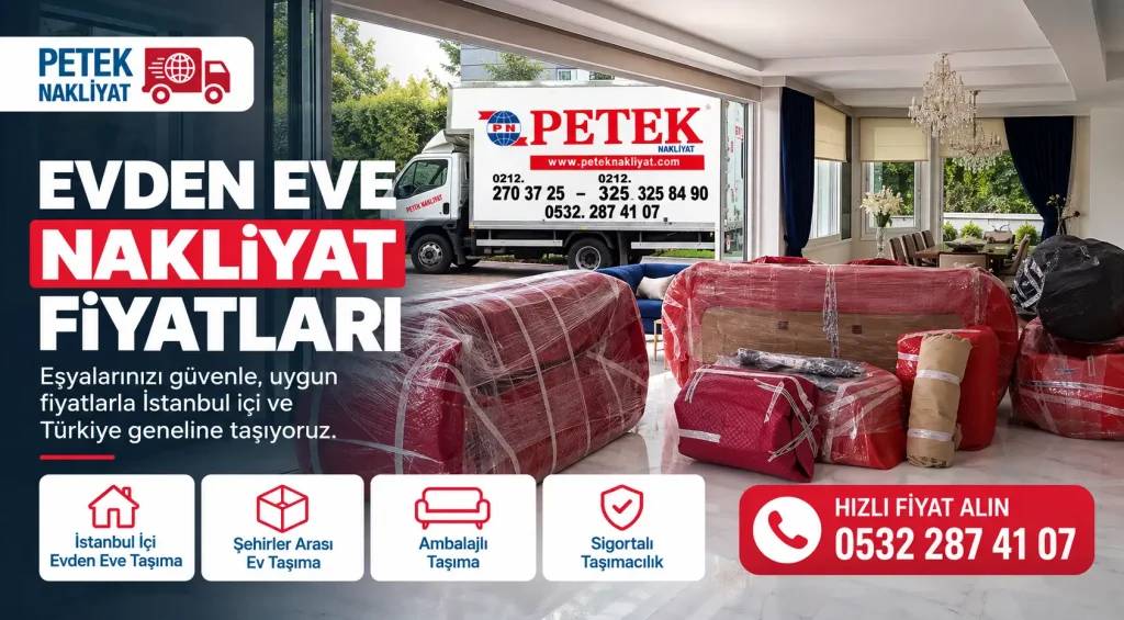 evden eve nakliyat fiyatları