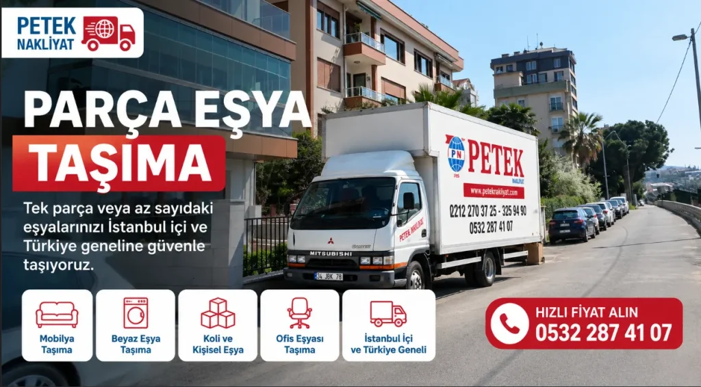 parça eşya taşıma